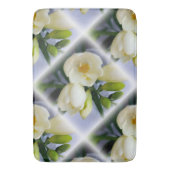 Weißgelbes Gefriermittel Badematte (Vorderseite Vertikal)