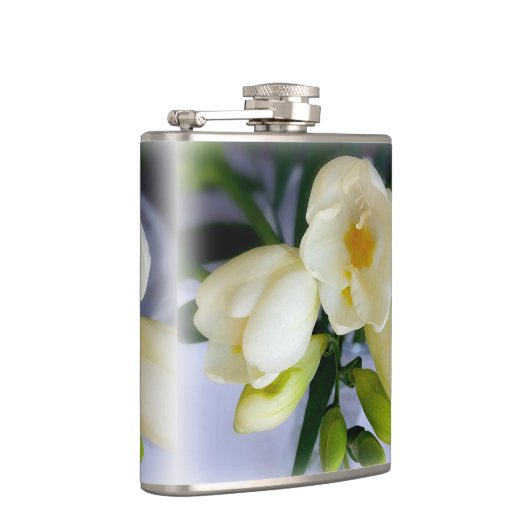 Weißgelbes Gefriermittel Flachmann (Rechts)