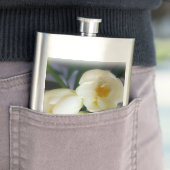 Weißgelbes Gefriermittel Flachmann (Beispiel)