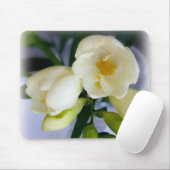 Weißgelbes Gefriermittel Mousepad (Mit Mouse)