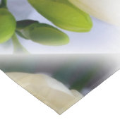 Weißgelbes Gefriermittel Tischdecke (Schrägansicht)