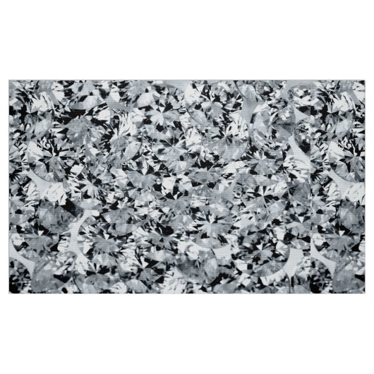 Weißglanzdiamanten Stoff (Fat Quarter (45,7 x 55,9 cm))