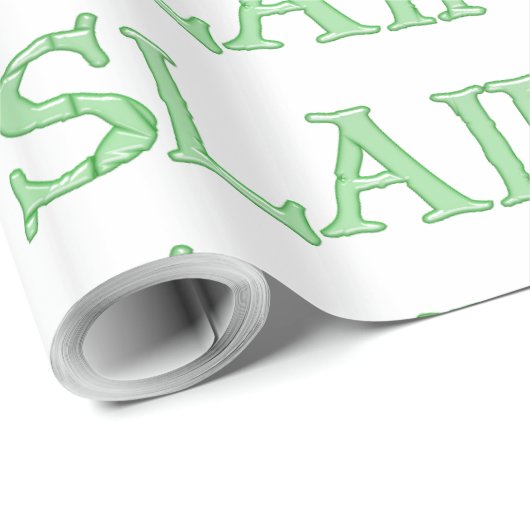 Weißglänzend weißes, glänzendes Verpackungspapier, Geschenkpapier (Rolleneckpunkt)