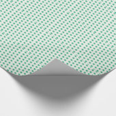 Weißglänzendes, glänzendes Papier Geschenkpapier (Ecke)