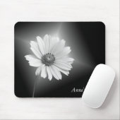 Weißglühender Kosmos auf schwarz Mousepad (Mit Mouse)