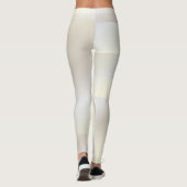 Weißgold geometrisch leggings (Rückseite)