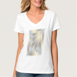 Weißgoldstrahlen T-Shirt