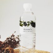 Weißgotisches Brautparty Wasserflaschenetikett