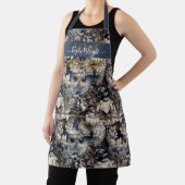 Weißgraue, verzauberte Waldkeule Schürze (InSitu)