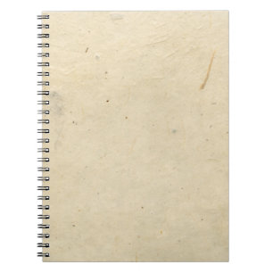 Weißgraues Papier handgefertigt Notizblock