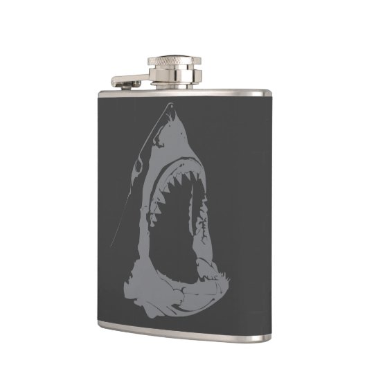 Weißhaie-Hüftkolben Flachmann (Links)