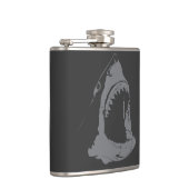 Weißhaie-Hüftkolben Flachmann (Rechts)