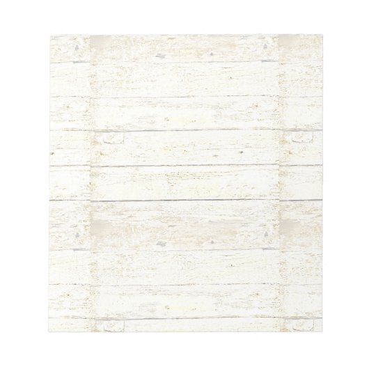 Weißholz Notizblock (Vorderseite)