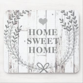 Weißholz Rustikales Shabby Chic Mousepad (Vorne)