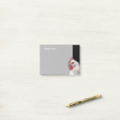 Weißhühner Post-it Klebezettel (Auf Schreibtisch)