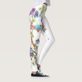 WEISSISCHE FLÖSSE MIT GELBEN LEGGINGS (Rechts)