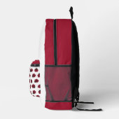 Weißkäfer Bedruckter Rucksack (Rechts)