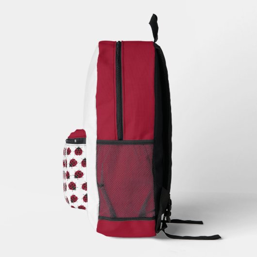 Weißkäfer Bedruckter Rucksack (Rechts)