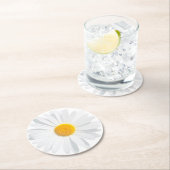 Weißkäfer Runder Pappuntersetzer (Vor Ort)