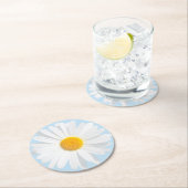 Weißkäfer Runder Pappuntersetzer (Vor Ort)