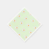 Weißkäfer Serviette (Ecke)