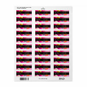 WEISSKALISCHE BLUME & BUTTERFLY-Blau-Rosa (Vorne)