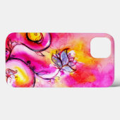 WEISSKALISCHE BLUME rosa gelb lila Case-Mate iPhone Hülle (Rückseite (Horizontal))
