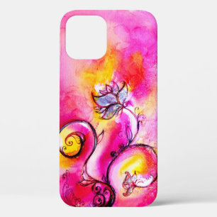 WEISSKALISCHE BLUME, rosa gelbe Lila Wirbel Case-Mate iPhone Hülle
