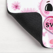 Weißkaninchen Mousepad (Ecke)