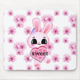 Weißkaninchen Mousepad