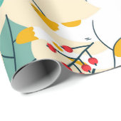 Weißkatzen-Geschenkpapier Geschenkpapier (Rolleneckpunkt)