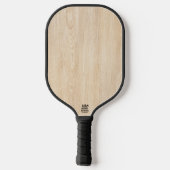 Weißkiefer Pickleball Schläger (Rückseite)