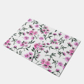 Weißkirschblüte Fußmatte (Schrägansicht)