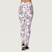 Weißkirschblüte Leggings (Rückseite)