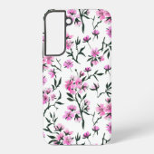 Weißkirschblüte Samsung Galaxy Hülle (Rückseite)