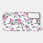 Weißkirschblüte Samsung Galaxy Hülle (Rückseite (Horizontal))
