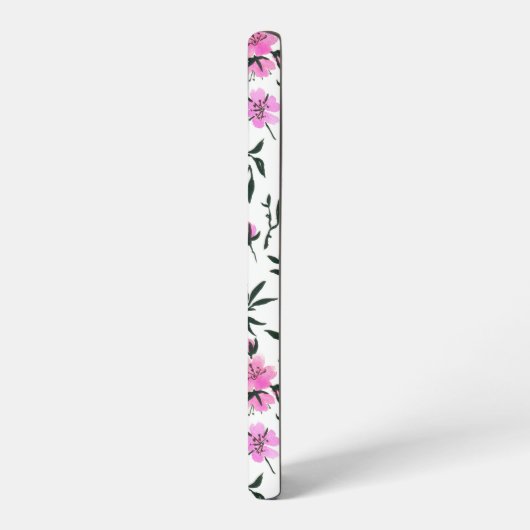 Weißkirschblüte Samsung Galaxy Hülle (Linke Seite)