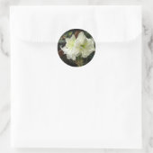 Weißkleber Runder Aufkleber (Tasche)