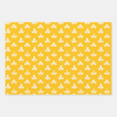 Weißklee Golden Gelb Geschenkpapier Set (Vorderseite 2)