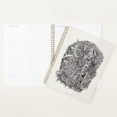 Weißkopf, zeichnend Tinte Planer (Anzeige)