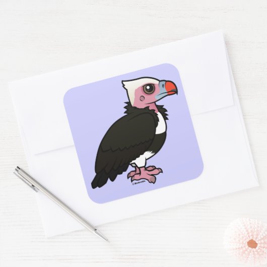 Weißkopfgeier Quadratischer Aufkleber (Umschlag)