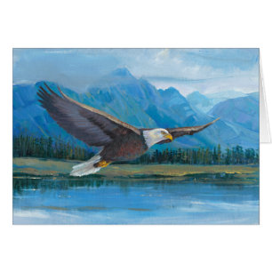 Weißkopfseeadler-Ansteigen