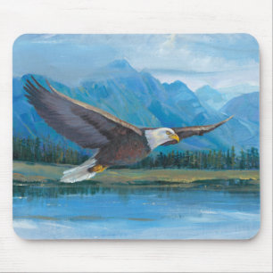 Weißkopfseeadler-Ansteigen Mousepad