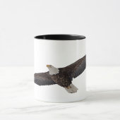 Weißkopfseeadler-Ansteigen Tasse (Zentrum)