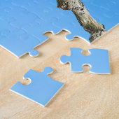 Weißkopfseeadler auf einem Ast sitzend Puzzle (Seite)