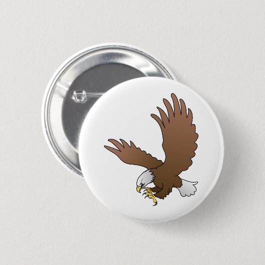 Weißkopfseeadler Button (Vorne & Hinten)