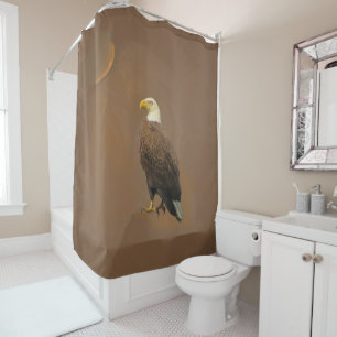 Weißkopfseeadler Duschvorhang