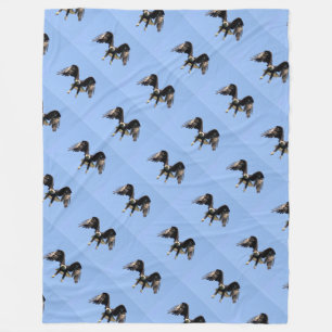 Weißkopfseeadler Ehre Truppen USA amerikanische pa Fleecedecke