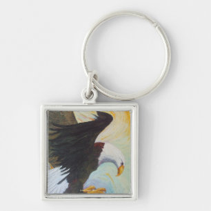 Weißkopfseeadler - eine nationaler schlüsselanhänger