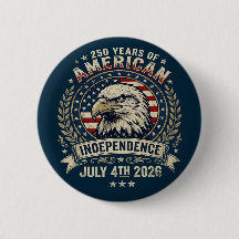 Weißkopfseeadler-Emblem 250 Jahre Amerika Blaue An